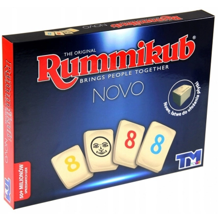 Rummikub NOVO Rodzinna Gra Planszowa TM TOYS